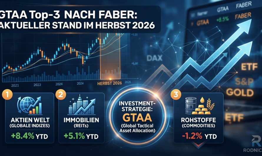 GTAA Top 3 nach Faber – Aktueller Stand im Herbst 10b/2026