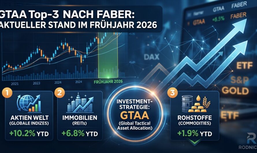 GTAA Top 3 nach Faber – Aktueller Stand im Herbst 10/2026